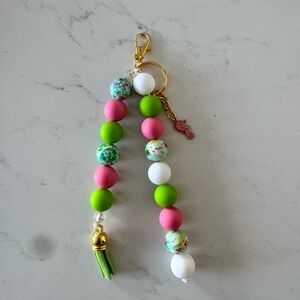 Colorful Beaded Keychain for Kids